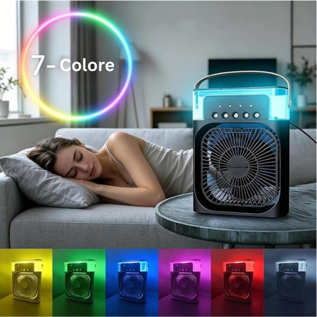 FrostyWavee Mini AC - Ventilatore Raffreddatore 3in1